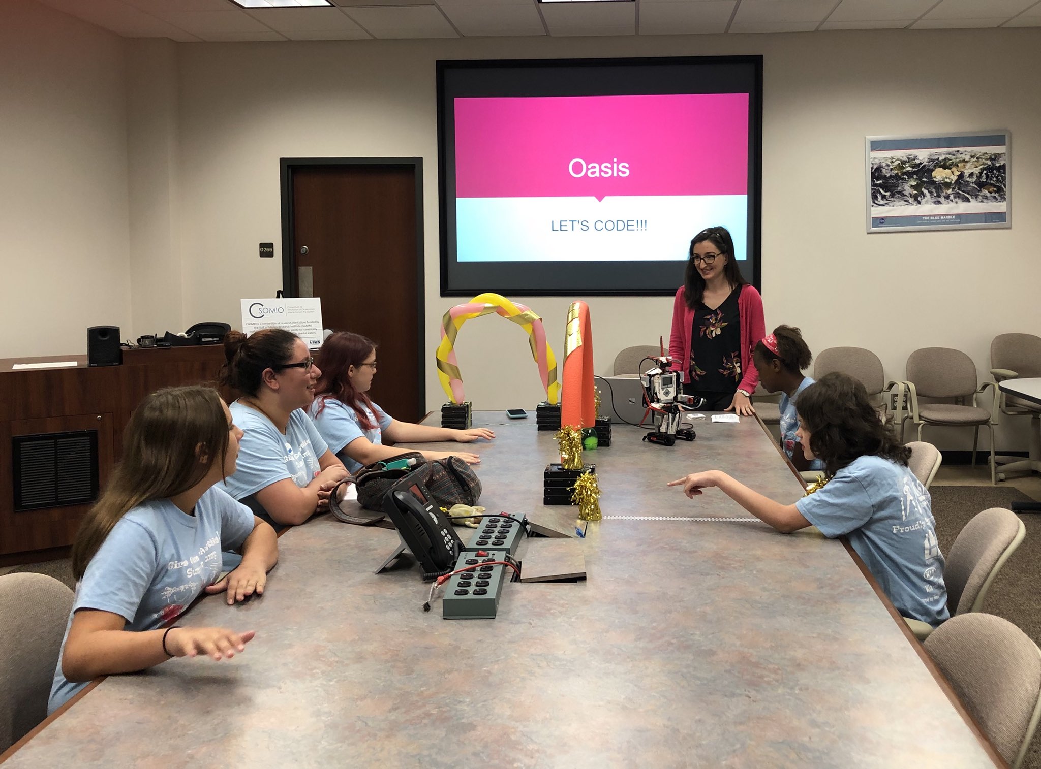 FSU Center for Ocean-Atmospheric Prediction Studies (COAPS) welcomed more than two dozen campers